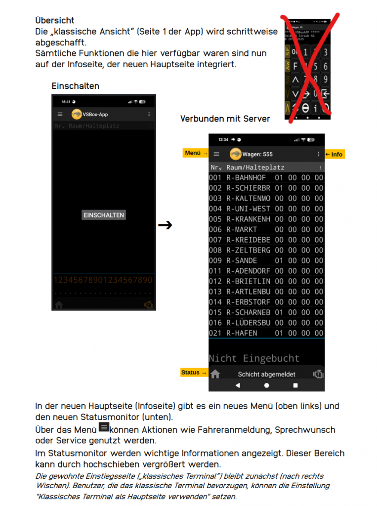 Update V5.1.1 Übersicht